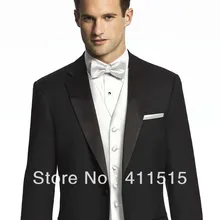 Индивидуальный костюм/черный костюм жениха Одежда смокинги друзей жениха/мужские свадебные костюмы костюм для шафера/Свадебные платья Вечерние