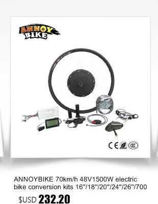 18" 19" 21" 120km/h Crazy Bike 72v 8000w E bike conversion kit For Montain Bike Road Bike DIY