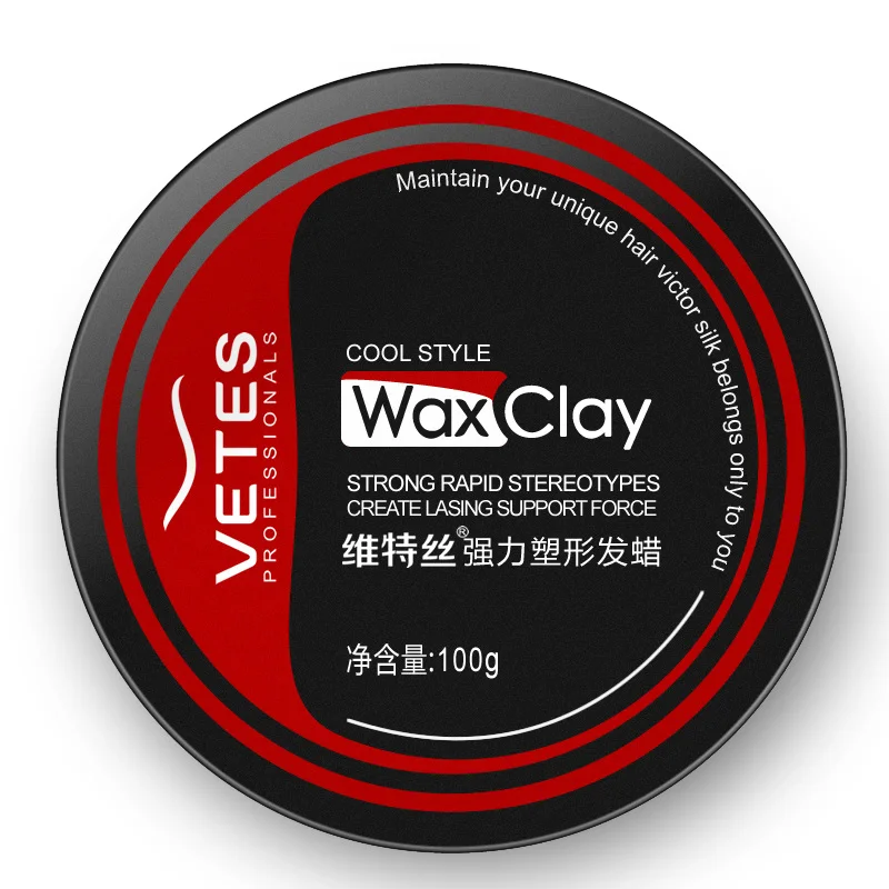 pomade male wax strong cool style hair clay moisturizing hair fluffy