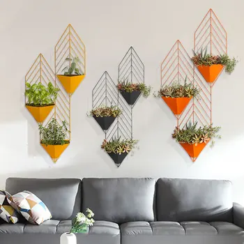 

European creative living room wall decoration wall decoration wall decoration wall hanging decoration plant flower stand