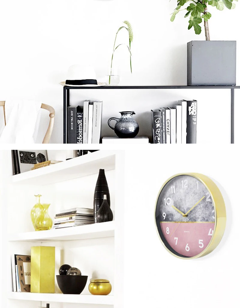 clock wall clock silent clock mechanism silent wall clock wall clock wood digital wall clock led 3d led wall clock barber shop modern clock wood clock wall diy clock watch wall clock wall sticke ( (11)