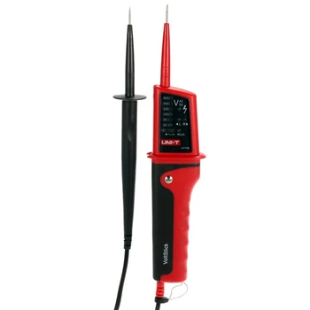 

UNI-T UT15B Waterproof Multi-function Voltage Detectors Volt Testing Pen AC DC Voltmeter Beeper and LED Light Indicator