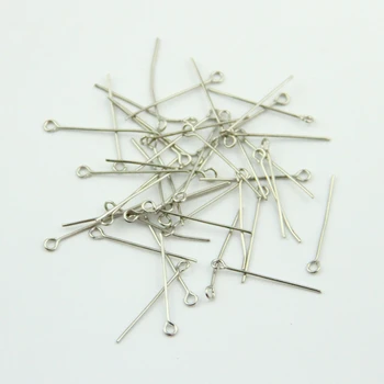 

1000pcs/lot , Scalp 9 needle round toe beaded pin gold and silver color diy crystal bead curtain crystal lamp accessories
