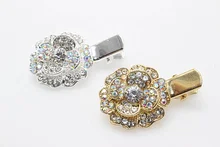 2pcs Hairpins Barrettes Hair Clips Brides Silver Hair Jewelry Crystal Clips Bridal Elegant tiara Accessories B276-7
