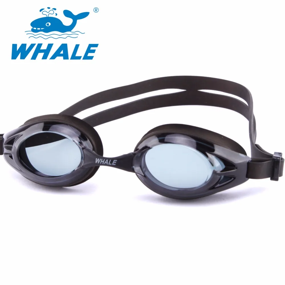 New Whale Brand Adjustable Nose Piece Soft Silicone Swimming Goggles