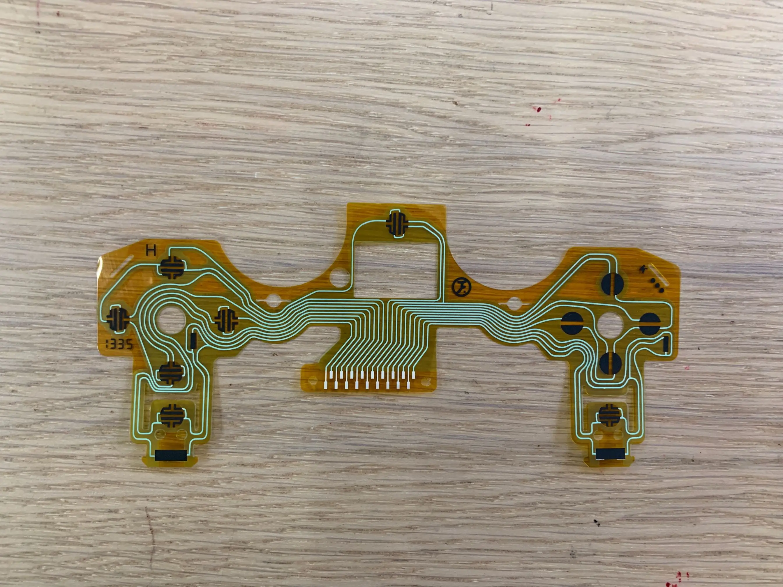 

200pcs/lot for ps4 jdm 020 game controller conductive film original new gold