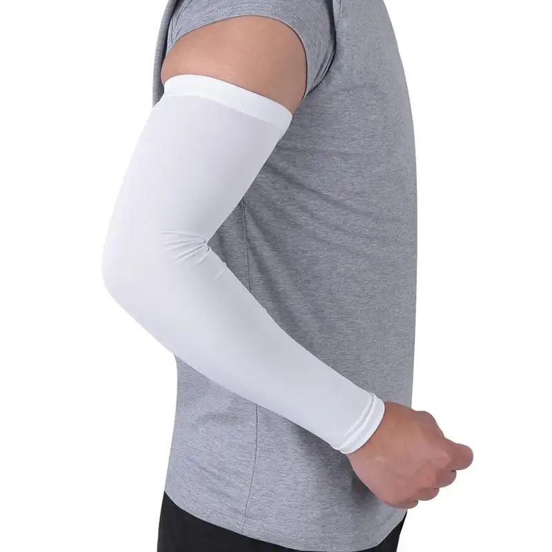 Outdoor Lycra Sports Arm Sleeve UV Sun Protection For Cool Summer