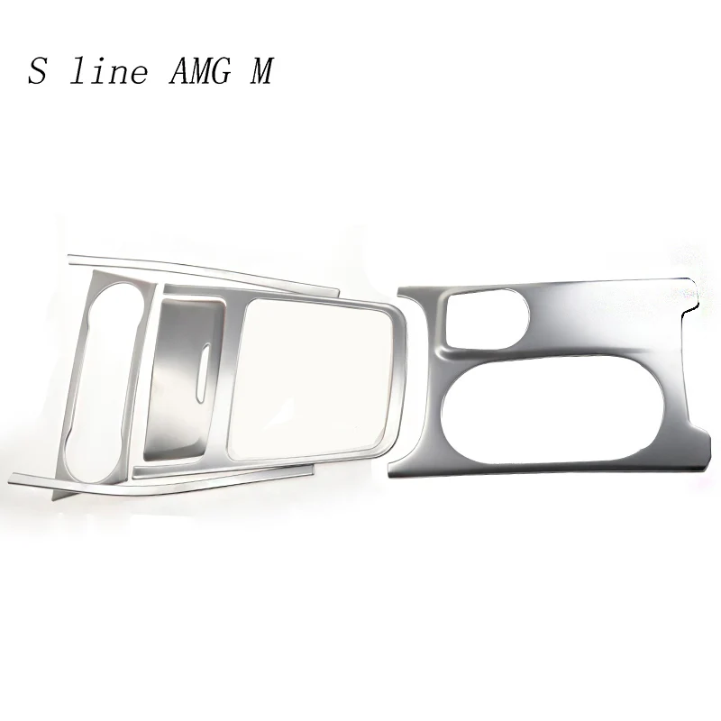  Car Styling Air Knob Center Console Gear Panel Auto Gears Stickers Covers Trim For Mercedes Benz A 