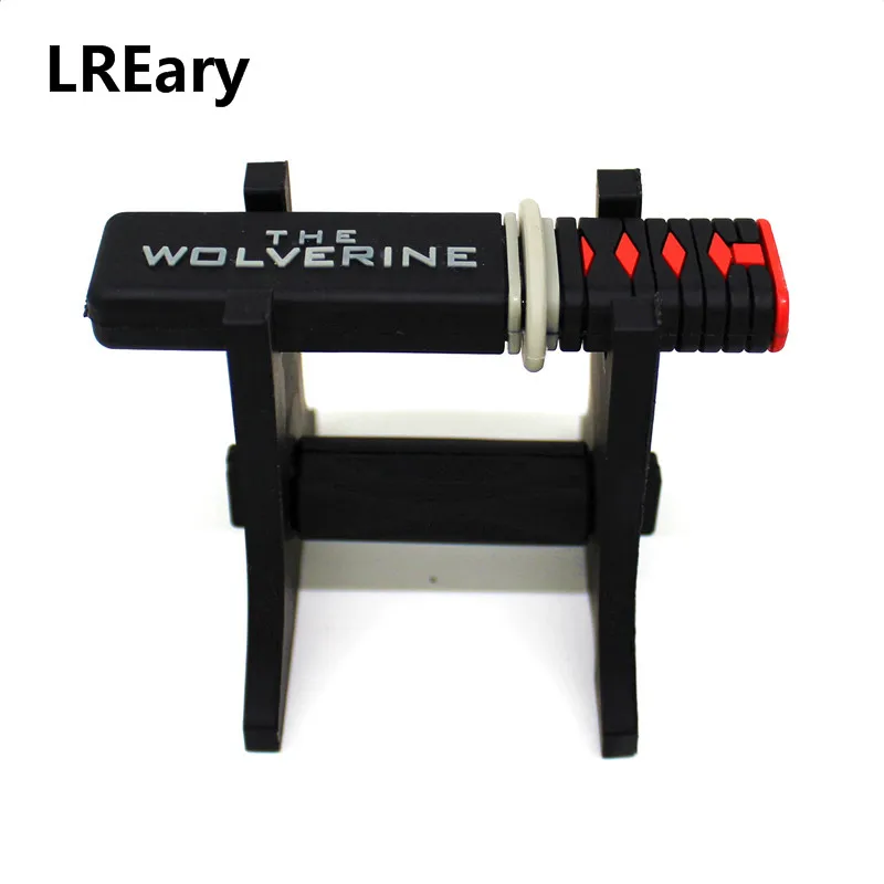 

Cute USB Flash Drive Samurai sword model katana 4GB/8GB/16GB/32GB PenDrive U disk flash memory Creative gift The wolverine