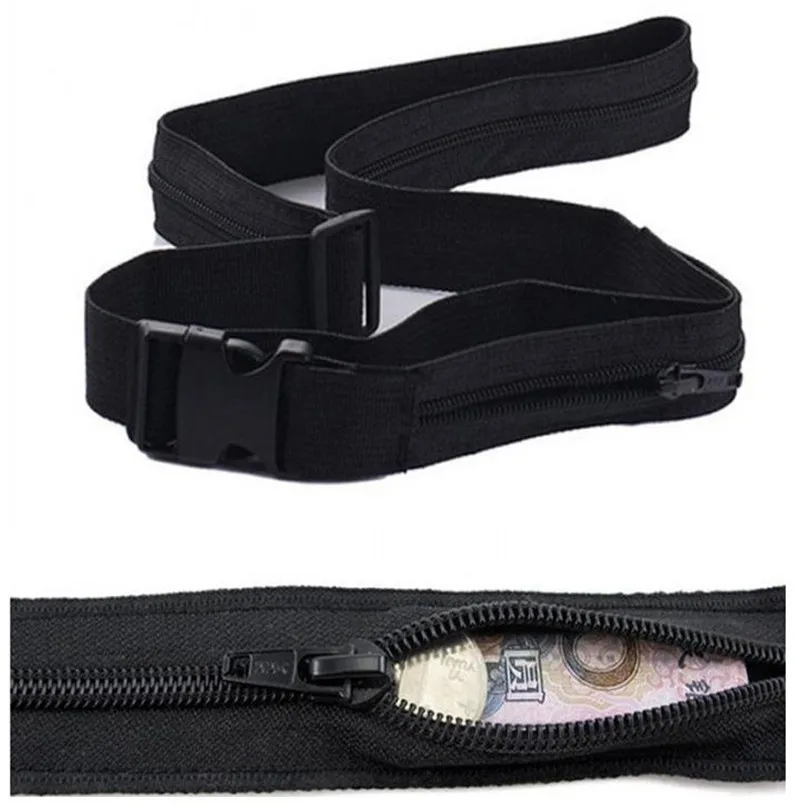 Travel Anti Theft Wallet Belt with Secret Compartment Hiding Stash Money Belt Running Bags waist Belt new arrival #3d20 (5)