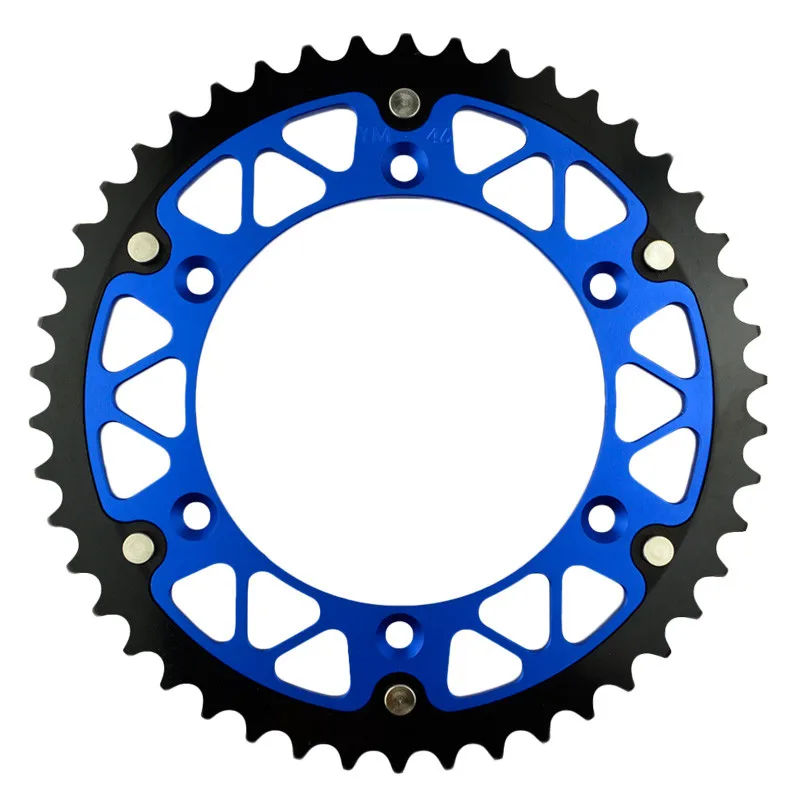 Мотоцикл Запчасти Сталь алюминиевые композитные 45-52 т сзади звездочки для Yamaha wr450f WR 450F WR450 WR 450 F 03-13 Fit 520 Сеть