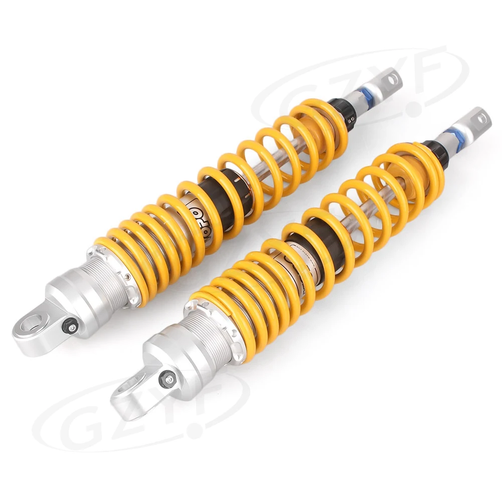 

Pair 430mm Clevis Rear Air Shock Absorbers for Honda Silver Wing 600 2002 2003 2004 2005 2006 2007