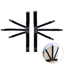 Эластичные подтяжки для ног 2 шт./компл. пластиковые запорные зажимы Рубашка Остается держатель ремни