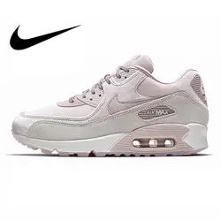 Оригинальные Nike Оригинальные кроссовки AIR MAX 90 LX женские Беговая спортивная обувь уличные кроссовки удобные прочные дышащие 898512-600