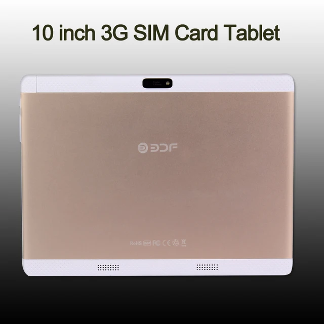 10 Inch Android 5.1 Tablet Pc Quad Core 2GB RAM 16GB ROM IPS LCD 3G SIM Card Phone Call Pad Computer Dual SIM Card Slot BT Built