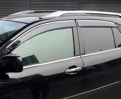 Для Lexus RX 350 2010 2011 2012 2013 2014 2015 окна Visor дождь солнцезащитный козырек охранник отражающая панель 4 шт. стайлинга автомобилей