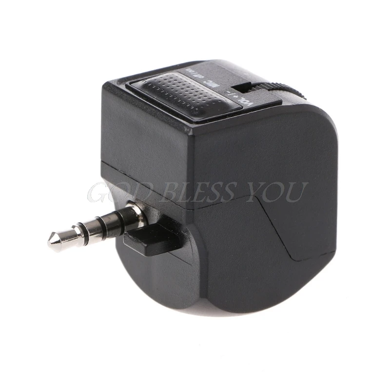 

3.5mm Audio Jack Headset Adapter With Mic Volume Control For PlayStation 4 PS4