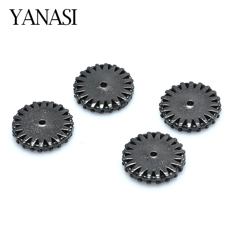 11mm Black Spacer Beads For Handmade DIY Jewellery Supplies For Jewelry Making Gold/Silver Cubic Zirconia Brass Metal
11mm Black Spacer Beads For Handmade DIY Jewellery Supplies For Jewelry Making Gold/Silver Cubic Zirconia Brass Metal