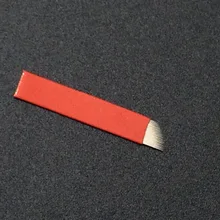 100 шт микроблейдинг бровей лезвие 18 игл 0,2 мм Диаметр Перманентный макияж бровей лезвия для тату 3D бровь Вышивание татуировка