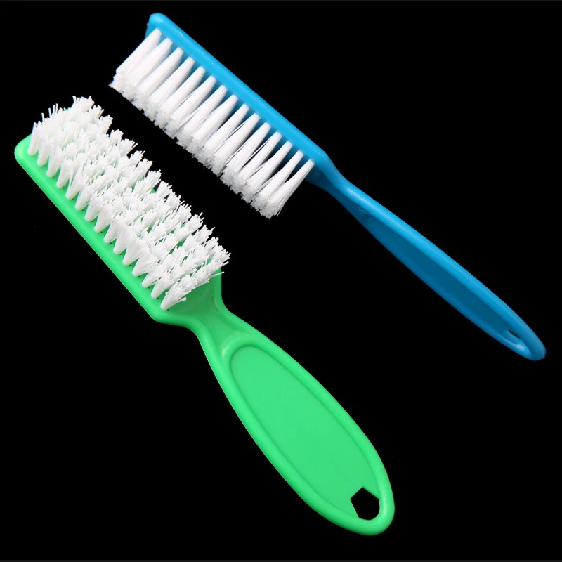 5Colors Nail Art Plastic Cleaning Brush Finger Nail Care Dust Clean