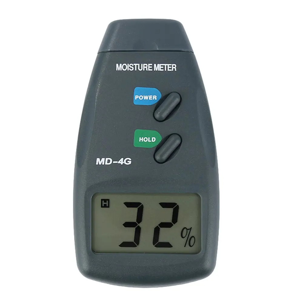 Beste 4 Pin Digitale Vochtmeter 5% 42% Hoge Nauwkeurigheid PRO Vochtige Detector Hout Draagbare Vochtigheid LCD Hout Meter tester Hygrometer