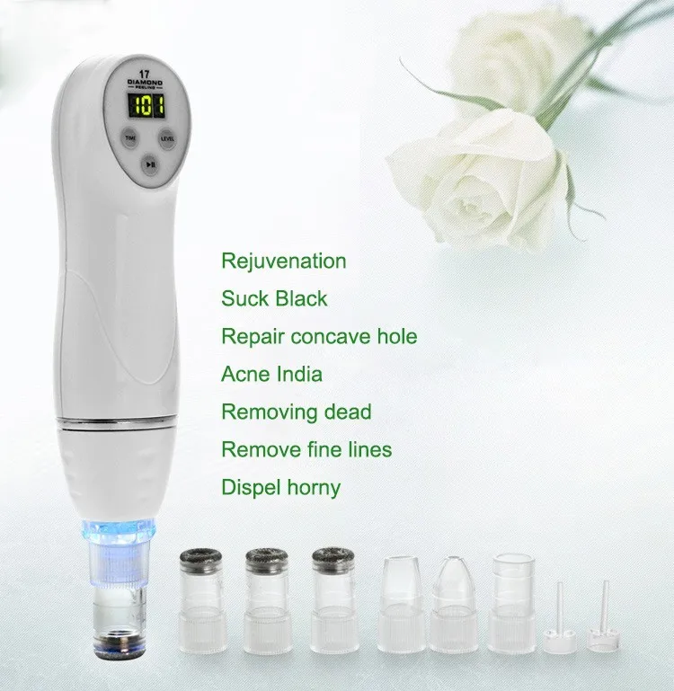 

Mini Vacuum blankhead removal Diamond Peeling Skin facial Device for home