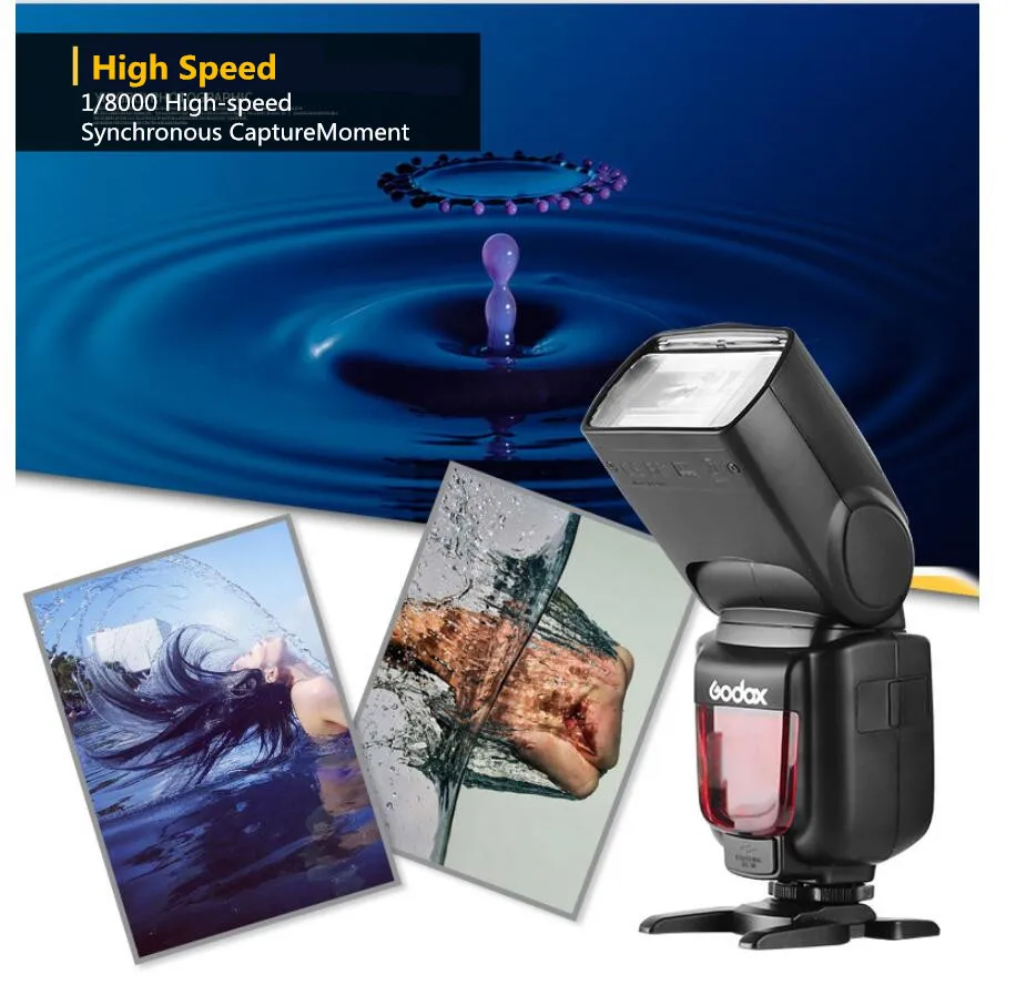 Godox TT600 TT600-S 2.4G Wireless GN60 Master/Slave Camera Flash Speedlite for C