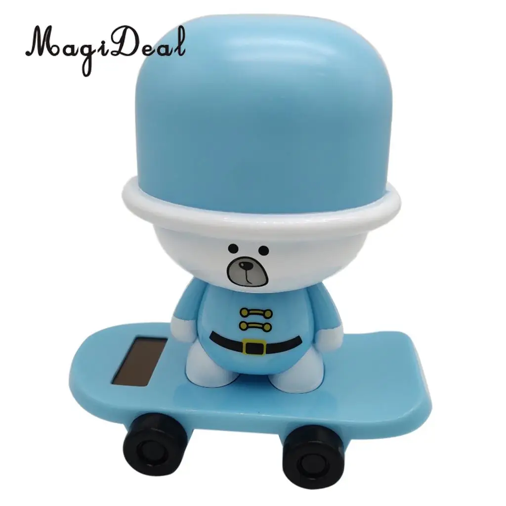 Solar Power Dancing Animal Model Swing Figure Statue Figurine Kid Science Toy Xmas Gift Home & Car Desk Decor