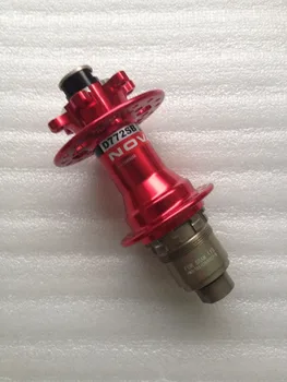 

32 HOLES NOVATEC D772SB MOUNTAIN BIKE REAR HUB WITH XD XX1 BODY MINI THRU AXLE 10*135MM BLACK RED WHITE