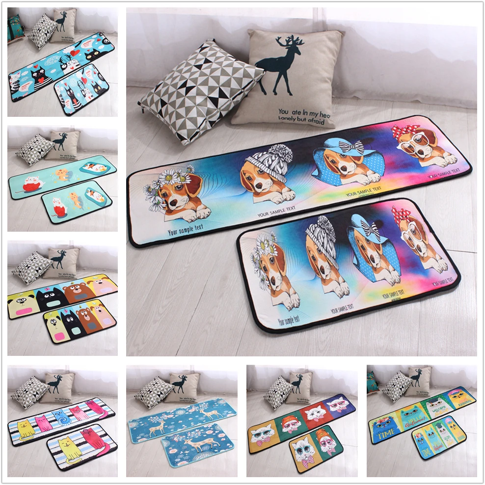 

Decorative Door Mat Floor Kitchen Rugs And Carpets For Kids Baby Home Living Room Hallway Bathroom Bedroom WC Toilet Bath Mats
