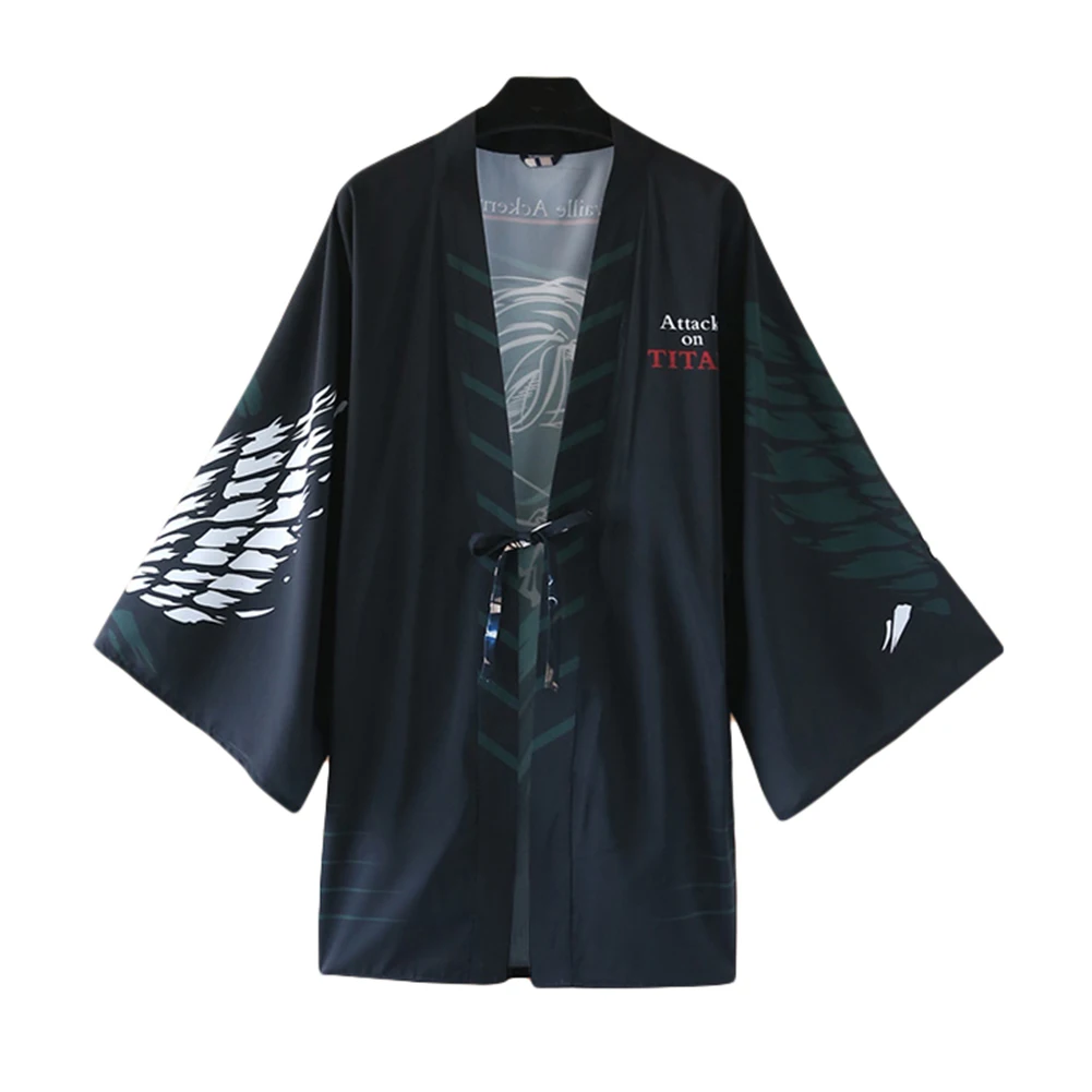 Brdwn SAO Kirito Elucidator GGO Naruto Sasuke Rikudo Sennin ootuki Hagoromo атака на Titan Cospplay Haori накидка|Костюмы