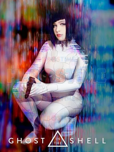 Костюм оболочка Ghost in the Movie major Cosplay костюм супергероя из спандекса с 3D принтом для
