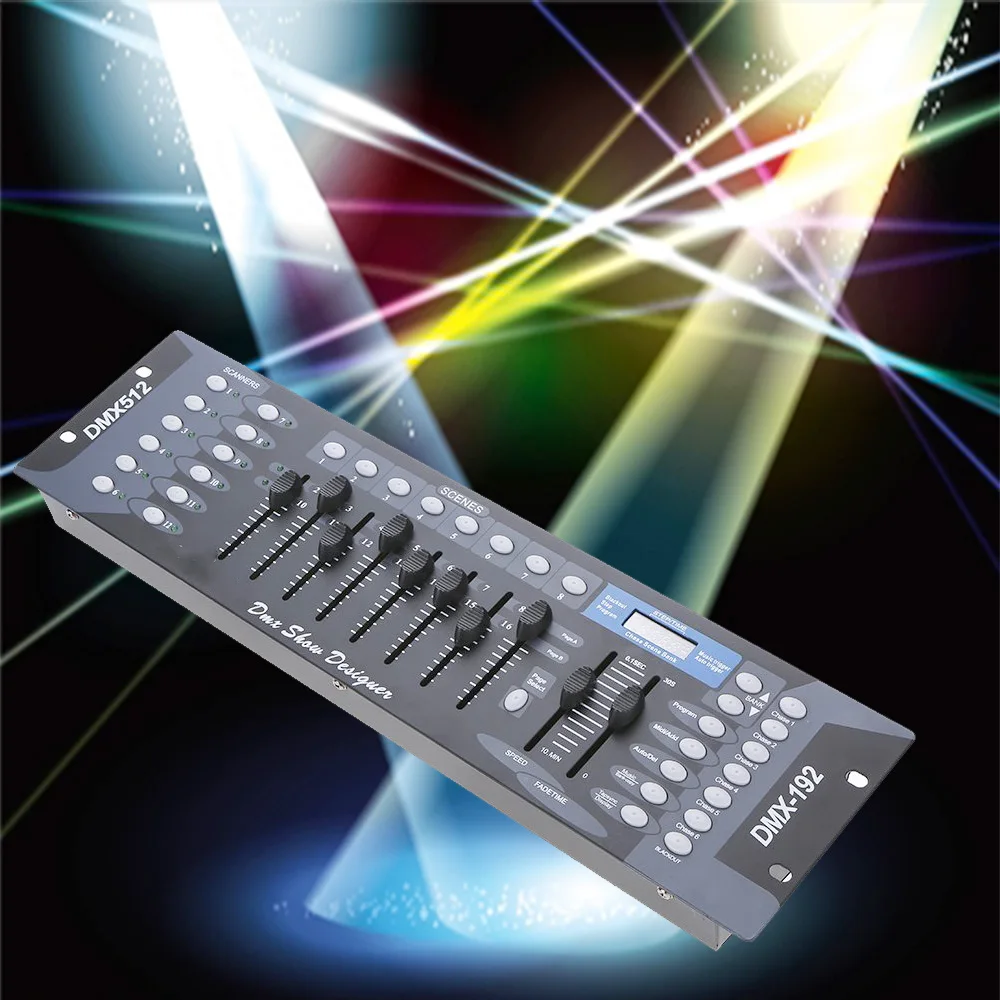 

192 DMX Lighting Console LCD Display 90V-240V 192 Control