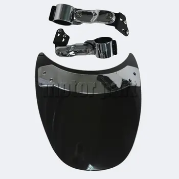 

9'' Windscreen For Harley Davidson Sportster 1200 883 Super Glide Sport FXDX FXD FXDWG Low Rider FXDL Motorcycle Fork Windshield