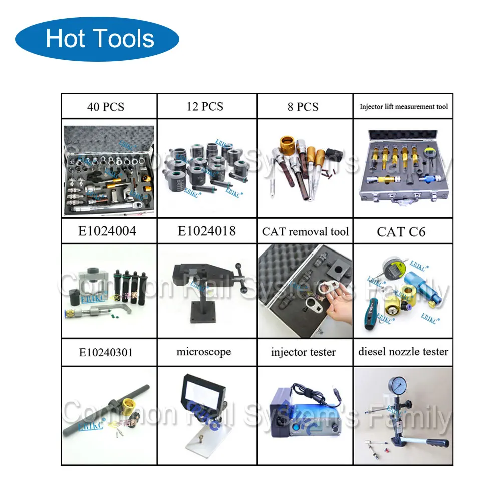 ERIKC CRI800 и S60H Common rail Тестер Комплект Многофункциональный дизельный USB инжектор тестер Форсунка Тестер
