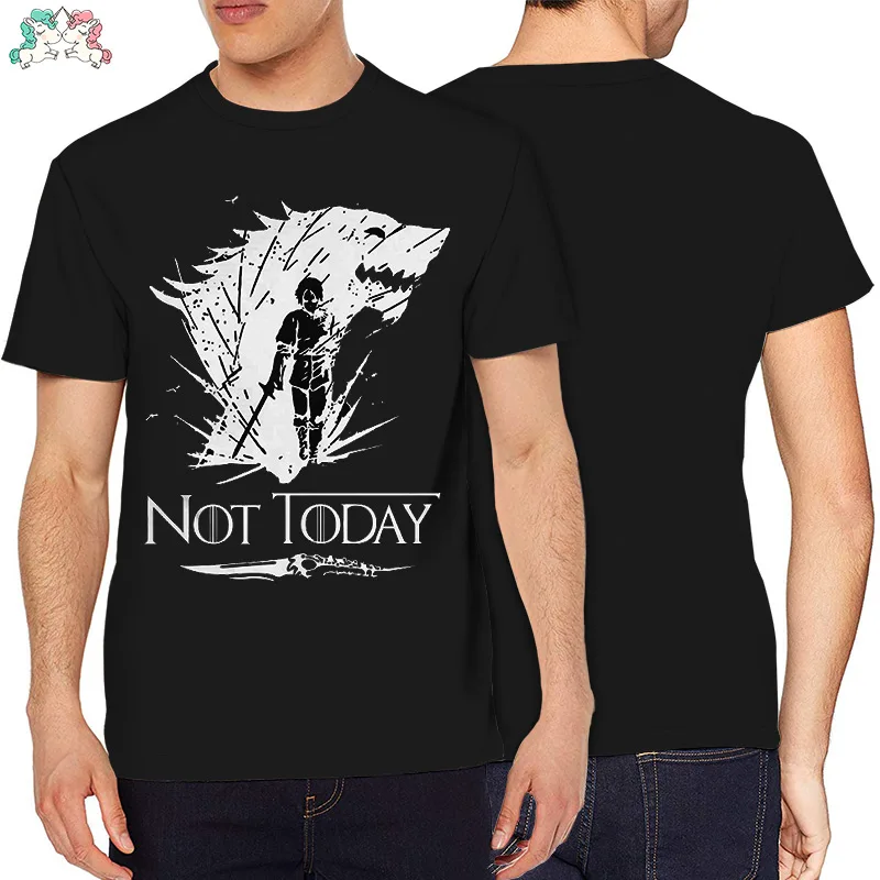 

Arya Stark Whole Territory Guardian Shirt Game Of Thrones Summer 3D Printing Arya Stark Not Today Tshirt Top Tees