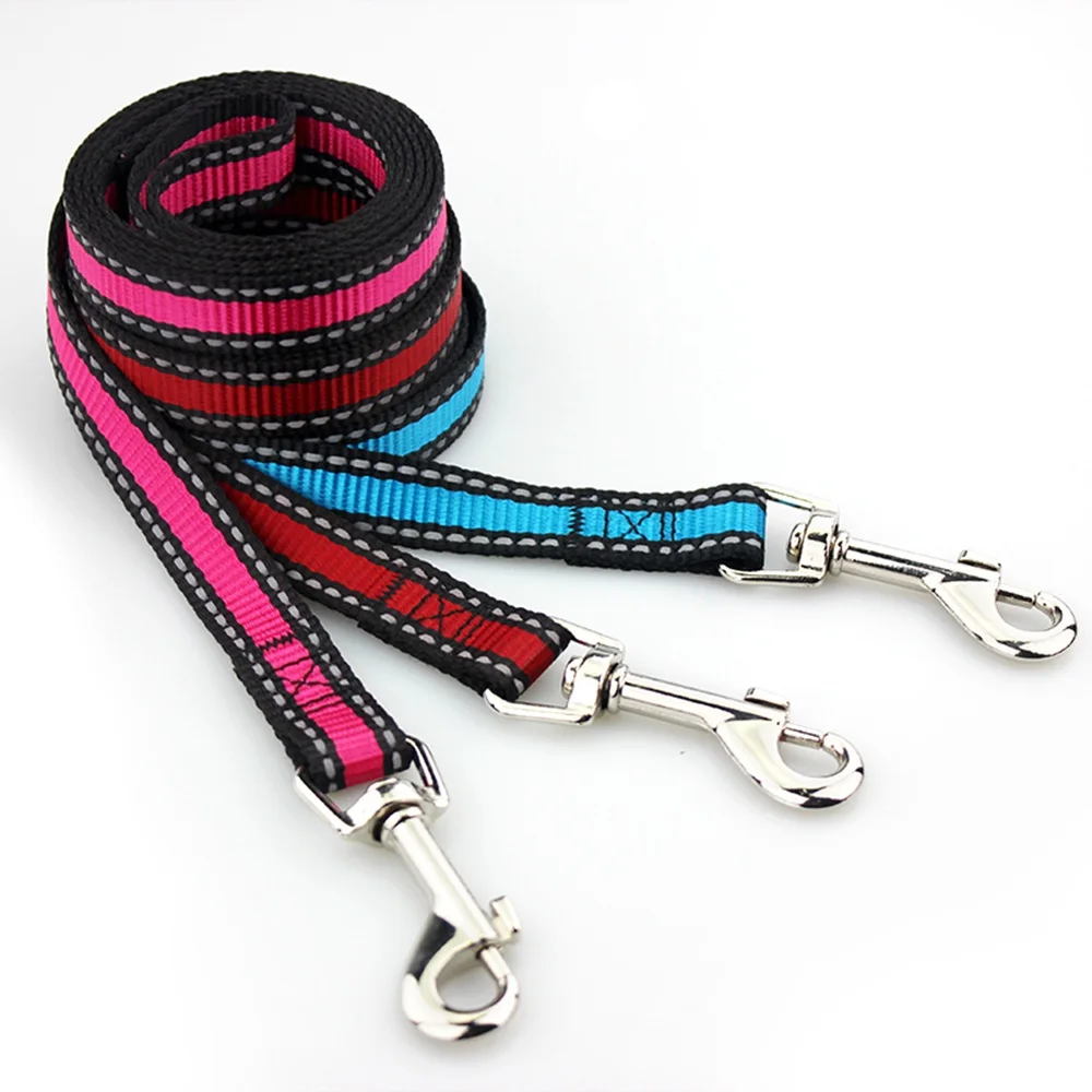 Pet Products Dog Leash Nylon Reflective Puppy Dog Leash Rope Cat Chihuahua Pet Leash And Collar Set Cat Dog Leashes Lead Harness (9)