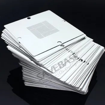 

BGA Kit 105pcs Common 90x90mm Stencils Templates For Laptop Graphics Card CPU