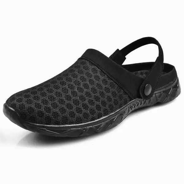 LEMAI/унисекс; летние мужские дышащие пляжные сандалии; обувь для женщин и мужчин; домашние тапочки; сандалии из сетчатого материала; обувь