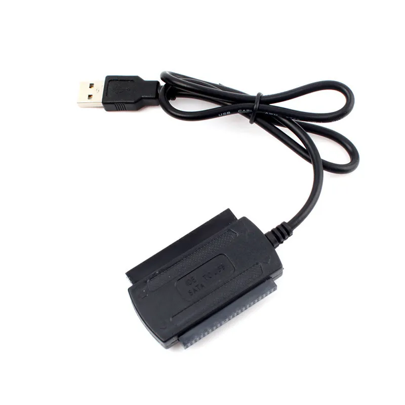 High Speed 2.5 3.5 HD HDD USB 2.0 to IDE SATA  Converter Adapter  Cable Cord