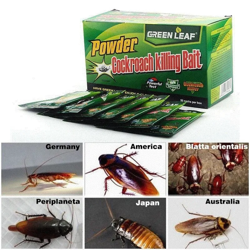10 Packs Pest Control Effective Cockroach Killing Bait Medicine Insecticide Cockroach Killer Pest Control for Kitchen Restaurant 10 Packs Pest Control Effective Cockroach Killing Bait Medicine Insecticide Cockroach Killer Pest Control for Kitchen Restaurant