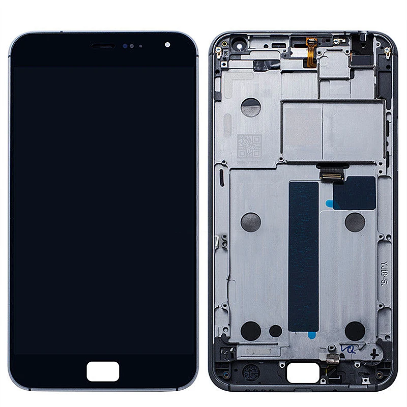 Black 5.5 Meizu MX4 Pro LCD with frame- (1)