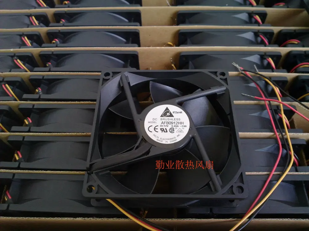 Для delta Electronics AFB0912HH 9 см 2 92*92*25 мм 90x90x25 12 В постоянного тока а квадратный серверный