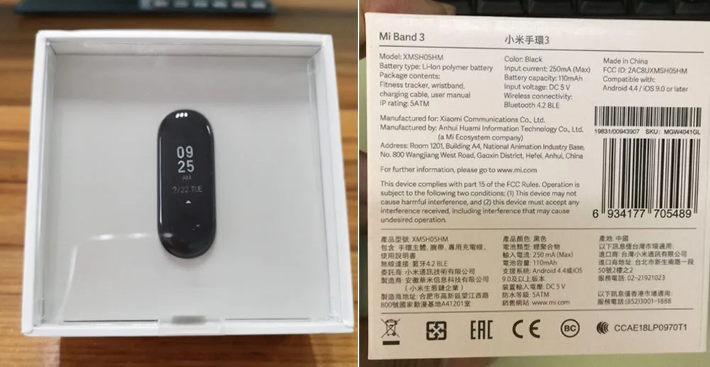 Pre-Sale Original Xiaomi Mi Band 3 Miband 3 Smart Band Smartband OLED Display Touchpad Heart Rate Monitor Bluetooth Wristbands Bracelet 1 (26-1)