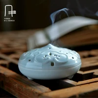 New Arrival Ceramic Incense Burner Aroma Burner Tibetan Handmade  thurible Censer Sandalwood Censer Home Decor Free Shipping