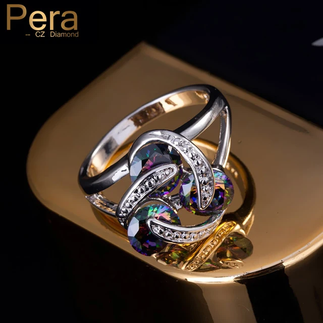 Fashion Ladies Jewelry Sterling Silver Classic 3 Tiny Round Rotating Rainbow Mys Fashion Ladies Jewelry Sterling Silver Classic 3 Tiny Round Rotating Rainbow Mys