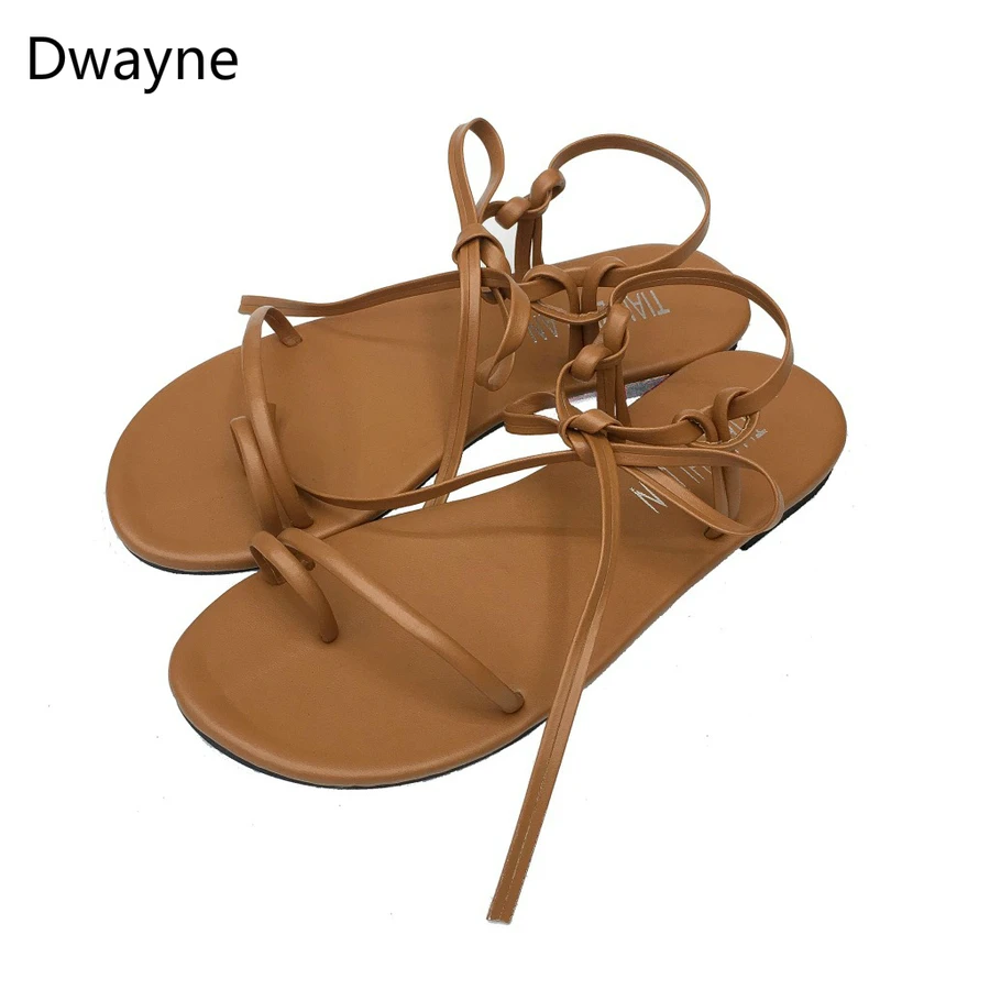 ladies fashion flat comfort sandals