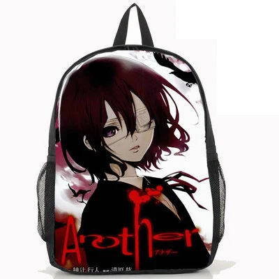 

Another Backpack Anime Fashion Women Men Misaki Mei Nylon Laptop School Bag