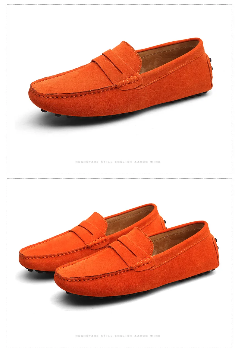 Мужские серые стильные мягкие мокасины DEKABR, модные туфли из натуральной кожи, брендовая обувь на плоской подошве, лето-осень