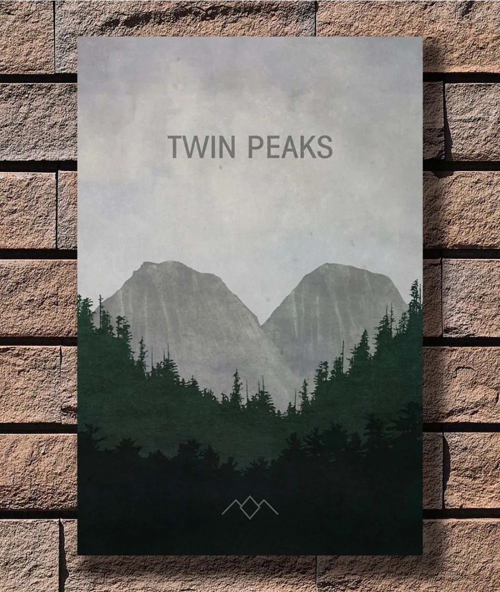 

B-951 Twin Peaks Kyle MacLachlan Love Thriller TV Show Poster Art L-W Canvas Print Decoration 12x18 24x36 27x40 inch
